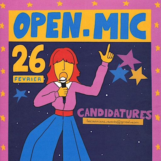 OPEN MIC - La Carrière | 2 bis Rue du Souvenir Français