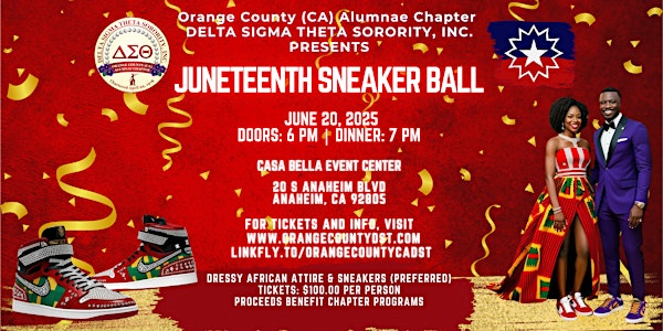 Inaugural Juneteenth Sneaker Ball | Casa Bella Event Center