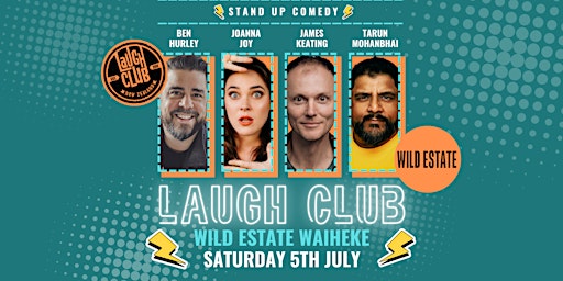 WILD ON STAND UP COMEDY NIGHT - FEAT BEN HURLEY! ! | Wild on Waiheke