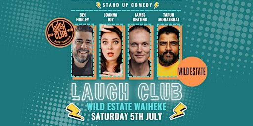 WILD ON STAND UP COMEDY NIGHT - FEAT BEN HURLEY! ! | Wild on Waiheke