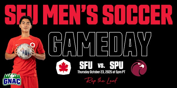 SFU Men's Soccer vs. Seattle Pacific University | Terry Fox Field
