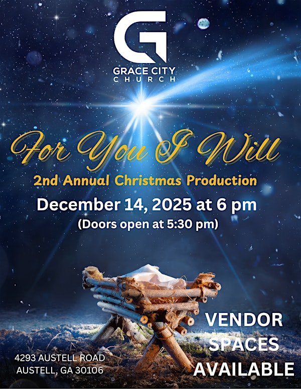 For You I Will | Grace City Church, Austell Road, Austell, GA, USA