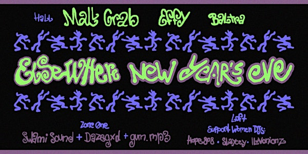 Elsewhere NYE: Mall Grab, Effy, Baltra, Swami Sound + Dazegxd and more! | Elsewhere