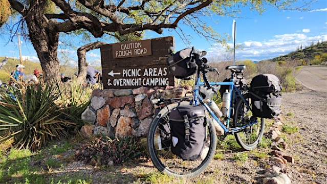 Overnighter to Colossal Cave -  Ortlieb x Campfire | Colassal Cave Mountain Park