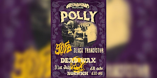 POLLY - YUFO - BLACK TRANSISTOR | Deadwax