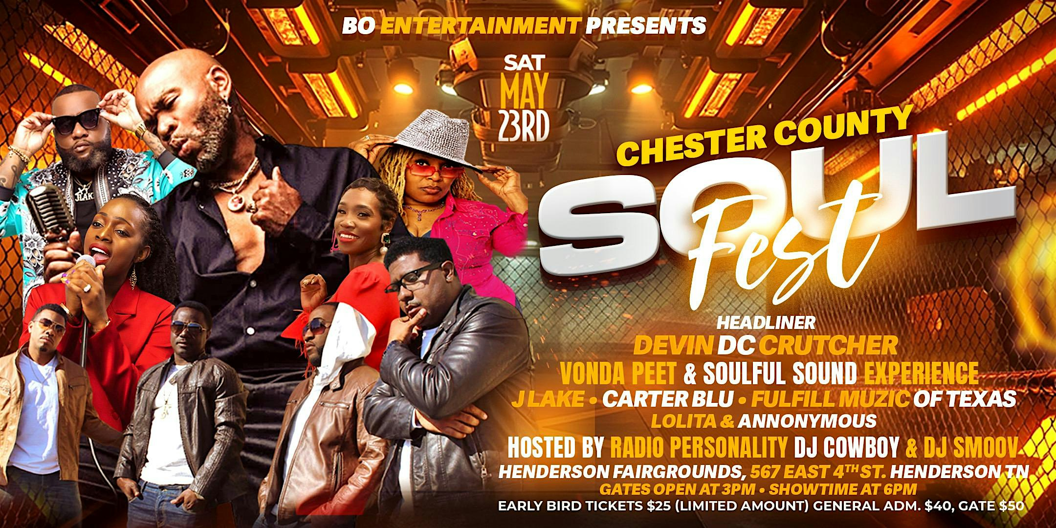 “SOUL FEST” Henderson Tn | Chester County Fairgrounds