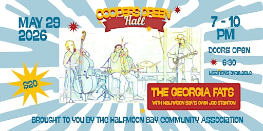 LIVE MUSIC: The Georgia Fats with Joe Stanton — Live at Coopers Green Hall | Coopers Green Hall