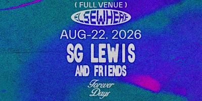 SG Lewis and friends | Elsewhere