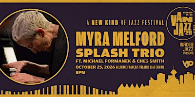 Infidels Jazz Presents: Myra Melford Splash Trio | Alliance Française Vancouver