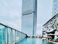 World’s highest rooftop swimming pool