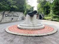 War museum at Fort Siloso on Sentosa Island