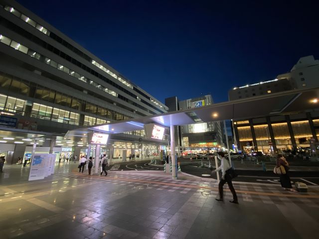 キレイに変わった博多駅筑紫口