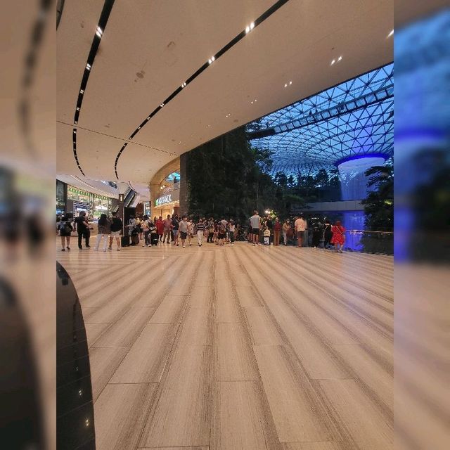 Breathtaking Indoor Waterfall