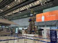 Going around Suvarnabhumi Airport