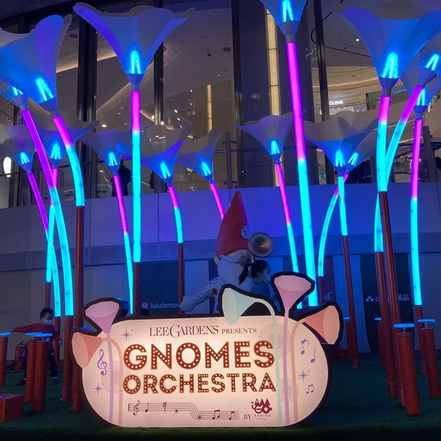 《炫彩管樂花園🎺 & 巨型聖誕手風琴拱門🎅🏻@希慎廣場》