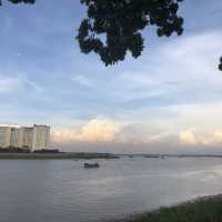 Riverside Park in Phnom Penh 