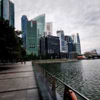 A Scenic Morning Walk/Jog At Marina Bay
