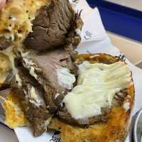 제주에서 맛본 미국식 햄버거