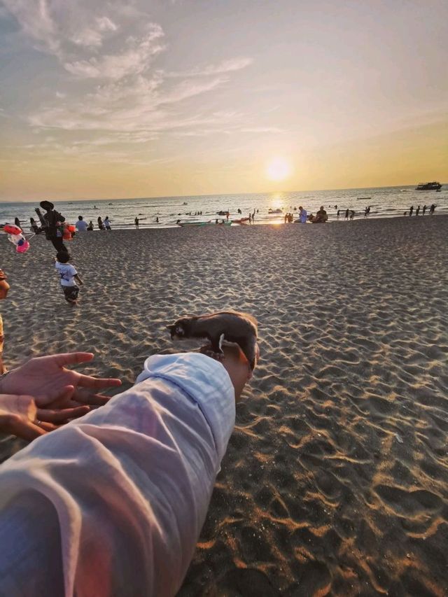หาดจอมเทียน ช่วงเย็นๆสวยมาก