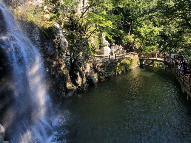 경남 양산 8경 중 하나 홍룡폭포로 come‼️
