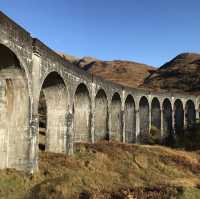 通往霍格華茲火車「格蘭芬南高架橋Glenfinnan Viaduct」