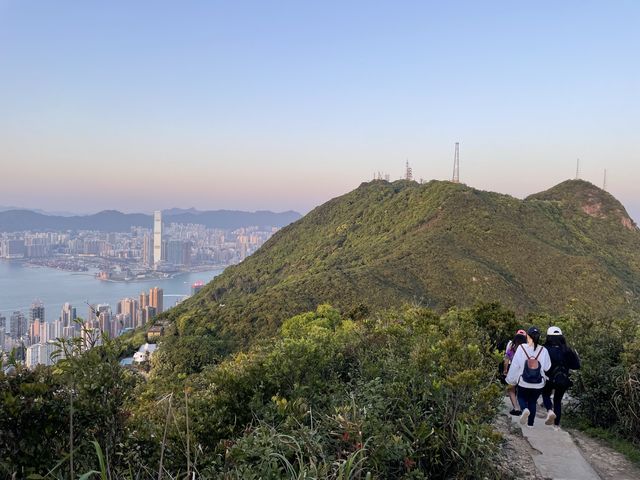 登上西高山⛰️｜超美日落