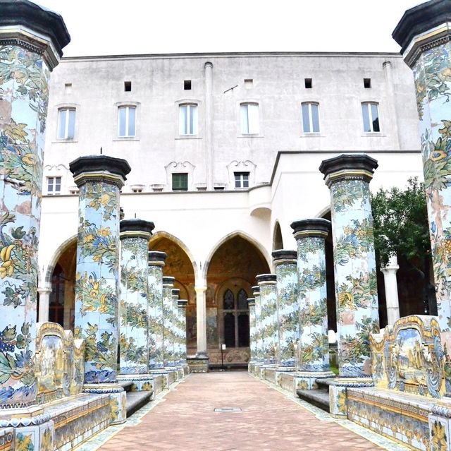 意大利 Napoli🔶 Chiostro di Santa Chiara