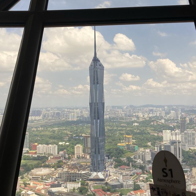 Revolving Restaurant at 282 Metre 🍽
