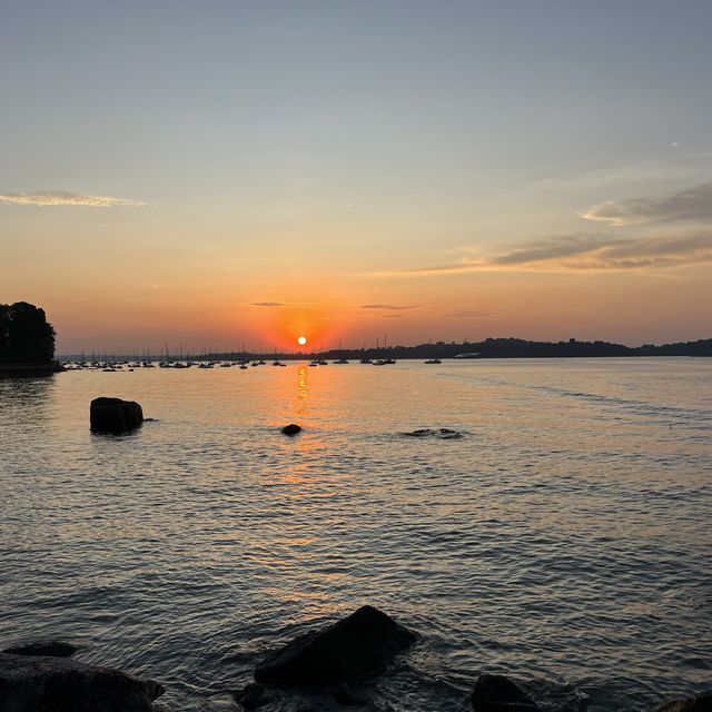 One of the best places to watch sunsets in SG
