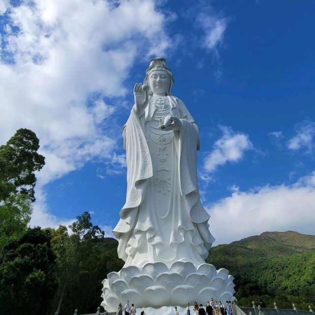 青空下的慈山寺 青空下的慈山寺