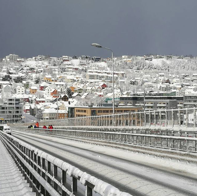 Cantilever bridge in Tromsø