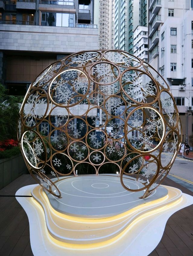 灣仔星街靚靚打卡聖誕波