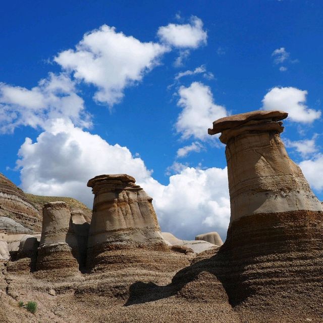 Badlands and dinosaurs