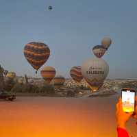 turkey’s hot air balloon’s Cappadocia
