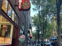 Downtown Nashville walking around 