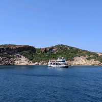 a joyful ship trip around ayvalık island