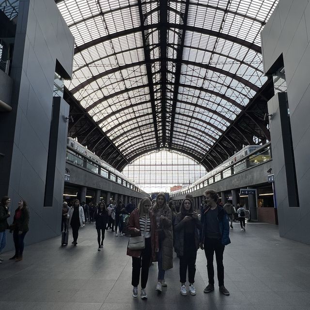 Beautiful Antwerp Central Station