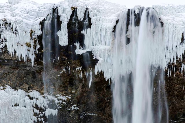 Iceland's largest waterfall, Skogafoss.