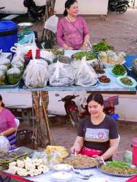 Take you to visit the night market in Nanta, Laos.