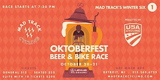 Oktoberfest Bikes & Beers Day 1 (Detroit) | Lexus Velodrome