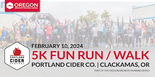 5k Cider Run x Portland Cider Co. | 2024 Oregon Brewery Running Series | Portland Cider Co.