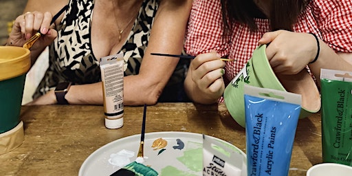 Plant pot painting session | The Front Room