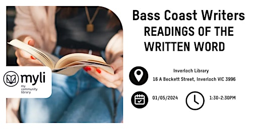 Bass Coast Writers: Readings Of The Written Word @ Inverloch Library | Inverloch Library - Myli - My Community Library