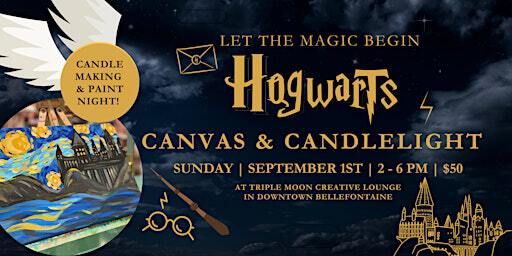 Hogwarts Canvas & Candlelight | Triple Moon Design Co.