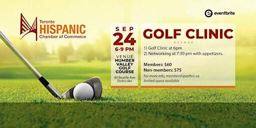 GOLF CLINIC and Networking 2024 | Humber Valley Golf Course