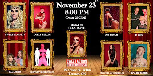 Sweet and Sultry Burlesque: Sexy Scorpio Season | Sweet Action Theatre