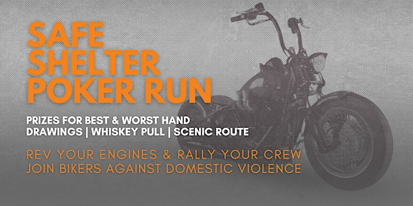 SAFE SHELTER POKER RUN | 3652 Reliance Dr