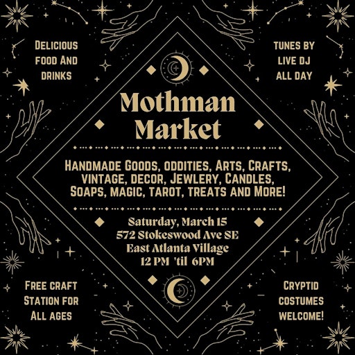 Mothman Market: Handmade Oddities and Weird Goods Galore! | EAV Community  Park