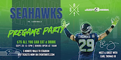 Seahawks Pep Rally ft. Earl Thomas III + UNLIMITED Food & Drink Pass! | Salt