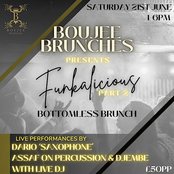 Funkalicious Bottomless Brunch | Villa 2 Lounge Bar